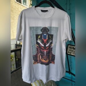 Givenchy Runway SS14 Tribal Leader White T-shirt